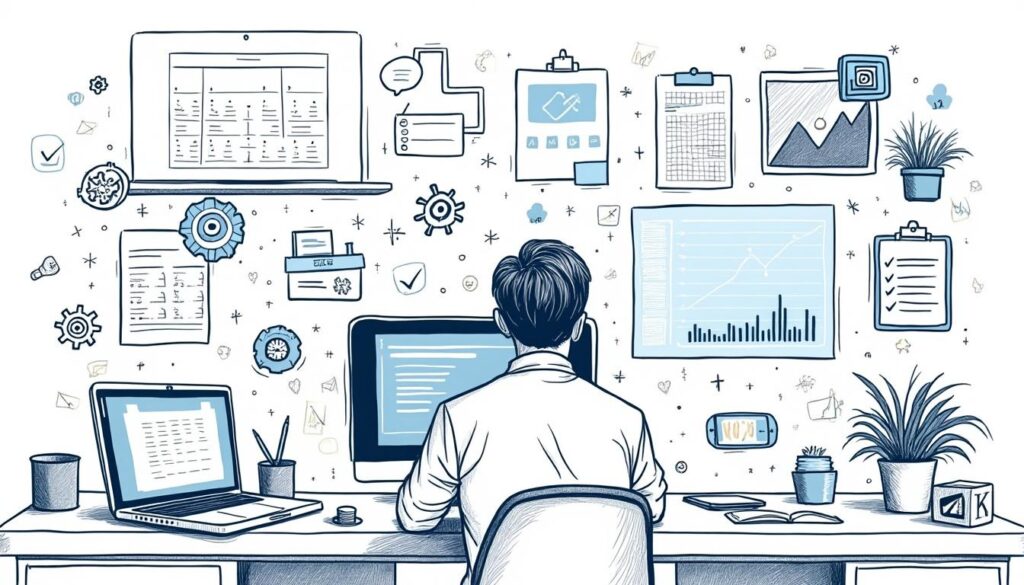 découvrez comment optimiser votre productivité grâce à l'intelligence artificielle en utilisant les outils adaptés pour travailler plus efficacement sans augmenter votre charge de travail.