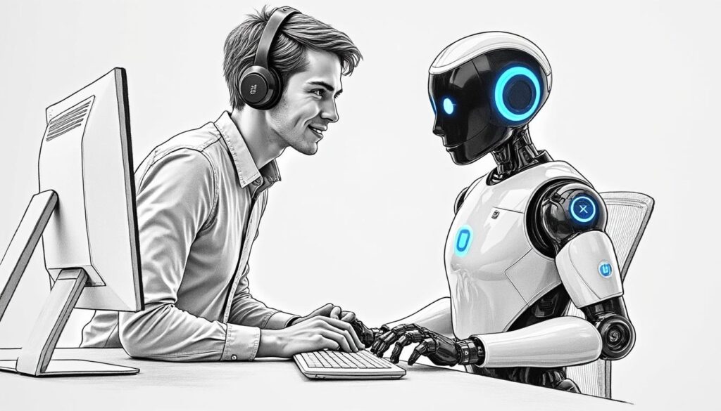 découvrez comment automatiser le service client tout en préservant une expérience humaine de qualité, en conciliant efficacité technologique et relation client personnalisée.