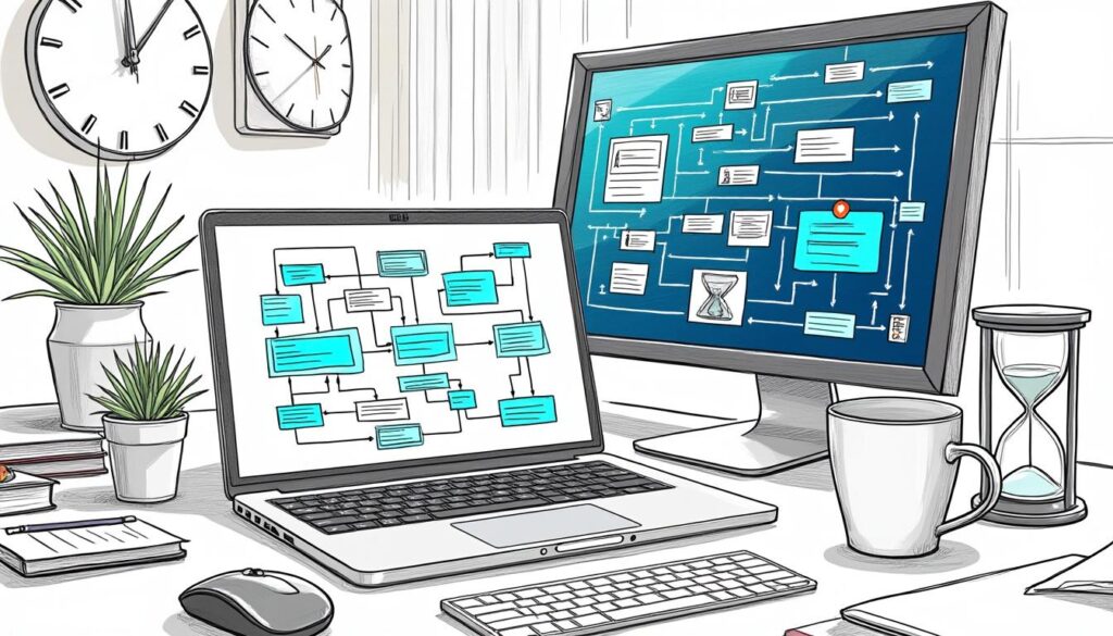 découvrez comment automatiser votre business en ligne grâce à des workflows efficaces qui vous font gagner un temps précieux au quotidien.