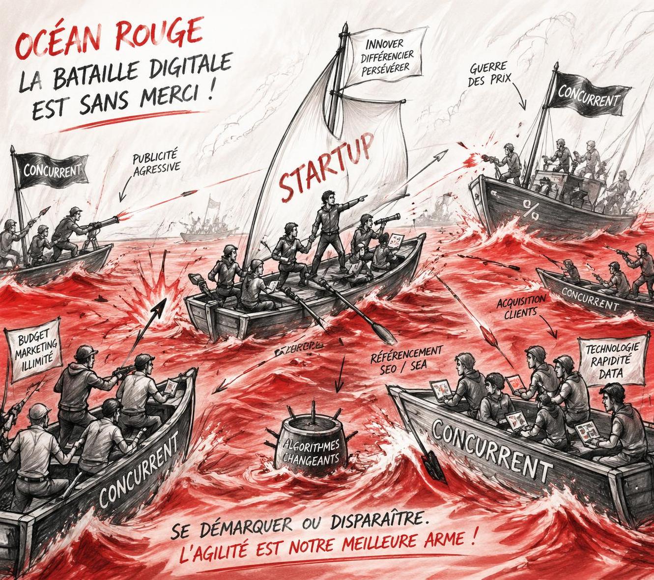 explorez la stratégie ocean rouge pour conquérir des marchés inexplorés et stimuler la croissance de votre entreprise grâce à des approches innovantes.