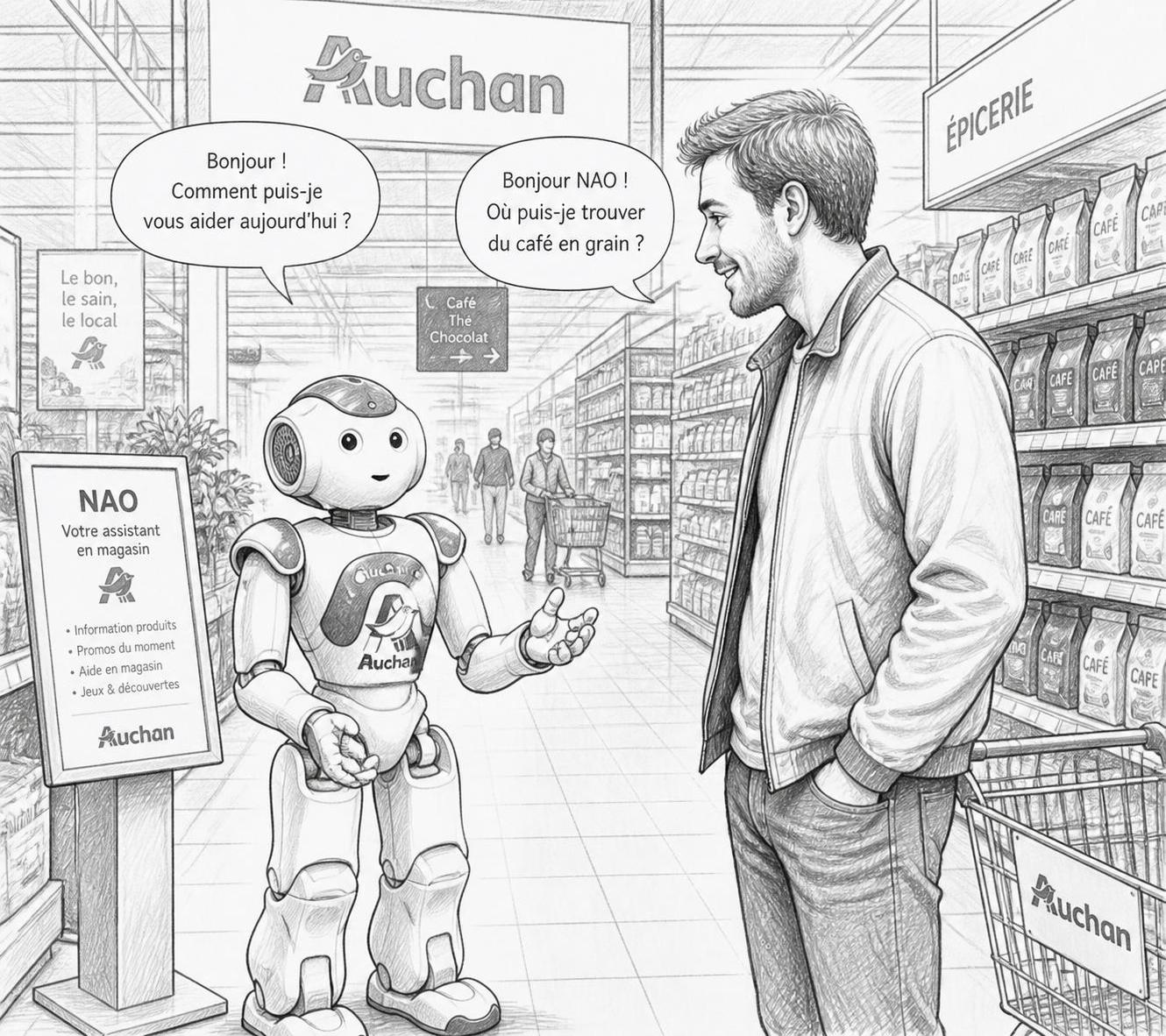 Découvrez comment ia auchan révolutionne votre expérience d’achat 2 découvrez comment l'intelligence artificielle d'auchan transforme votre expérience d'achat en rendant vos courses plus rapides, personnalisées et faciles.