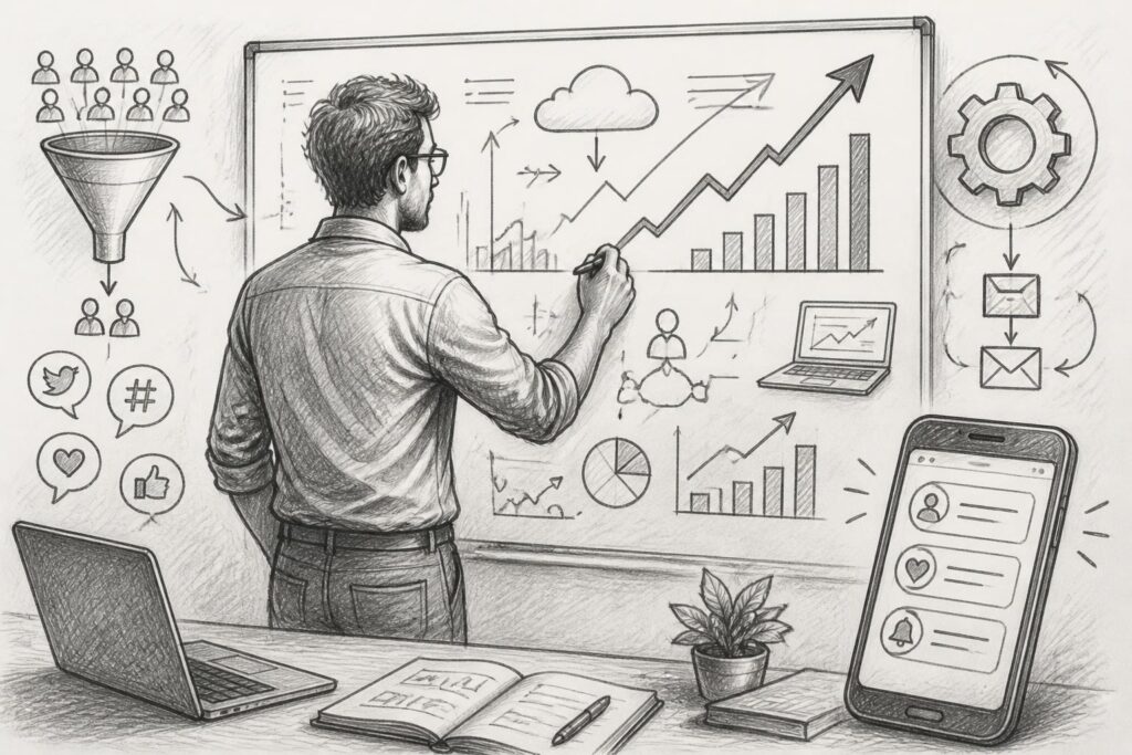 découvrez des techniques concrètes de growth hacking pour saas afin d'accélérer la traction de votre produit et booster votre croissance rapidement.