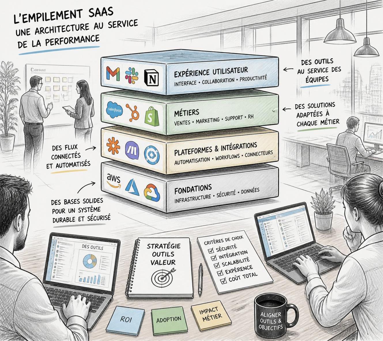 découvrez comment choisir les meilleures solutions saas pour votre entreprise afin d'optimiser la productivité, réduire les coûts et garantir une intégration réussie.