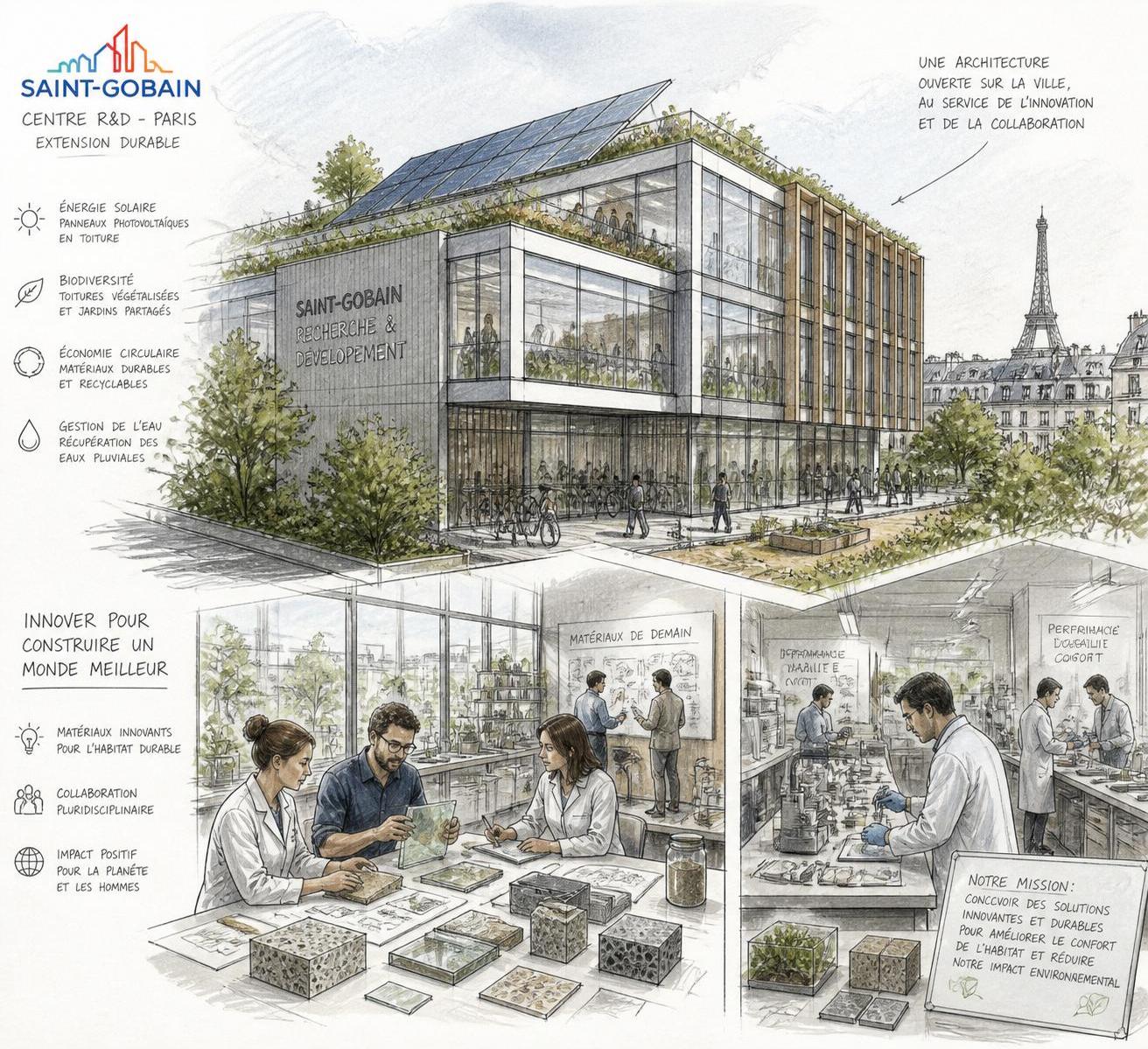 Saint Gobain recherche : découvrez comment intégrer un leader de l’innovation 2 découvrez comment intégrer saint-gobain, leader mondial de l'innovation, et boostez votre carrière dans un groupe reconnu pour ses solutions innovantes et son engagement durable.