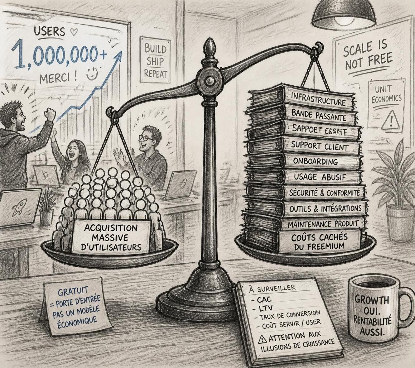 Freemium SaaS : bonne stratégie d’acquisition ou piège financier ? 2 découvrez si le modèle freemium saas est une stratégie d'acquisition efficace ou un piège financier, grâce à une analyse approfondie des avantages et des risques.