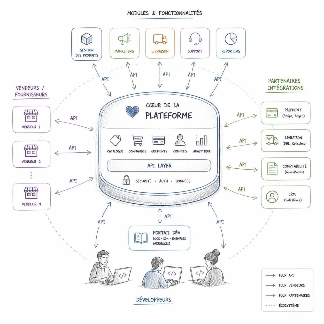 Marketplace SaaS : créer un écosystÚme autour de votre solution 2 découvrez comment créer un écosystÚme performant autour de votre solution saas grùce à une marketplace dédiée, pour favoriser les interactions, optimiser la croissance et renforcer la valeur de votre offre.