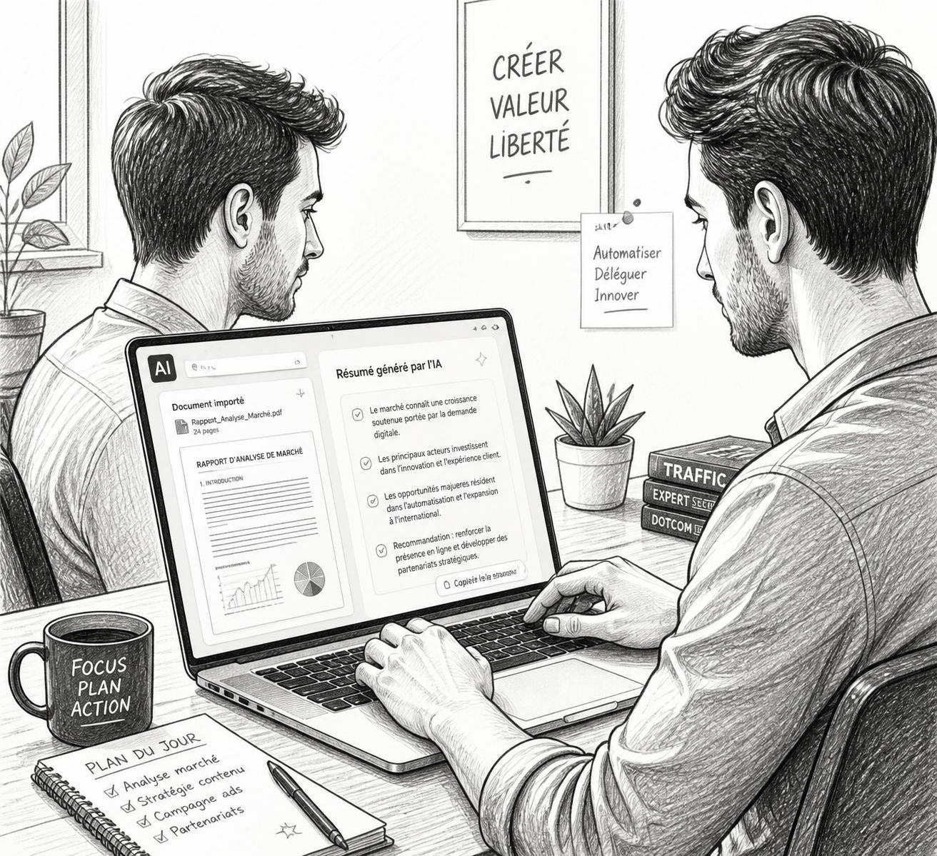 découvrez comment résumé ia vous permet de gagner du temps en utilisant l'intelligence artificielle pour créer des résumés rapides et précis.