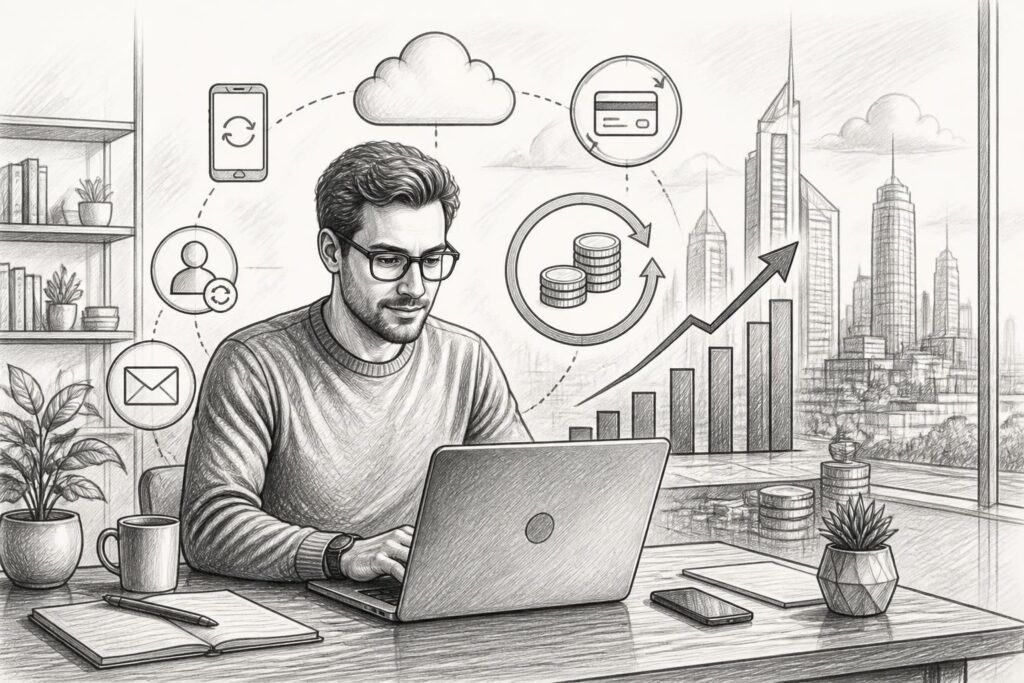 découvrez comment sécuriser et optimiser la croissance de votre business digital grâce aux revenus récurrents, une stratégie durable pour assurer des revenus stables et prévisibles.