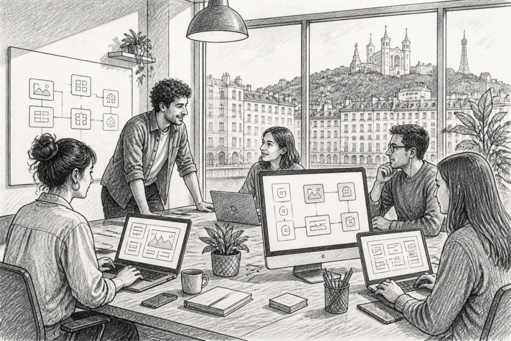 agence no code à lyon spécialisée dans le développement de projets web rapides et efficaces sans besoin de programmation. boostez votre présence en ligne dès aujourd'hui !