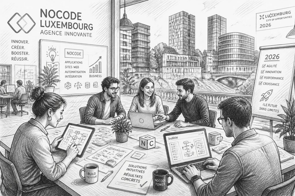 découvrez notre agence no code au luxembourg et boostez votre business dès 2026 grâce à des solutions innovantes, rapides et personnalisées pour votre transformation digitale.