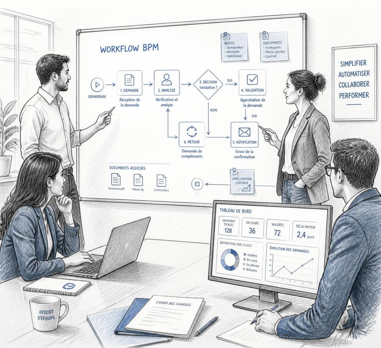 Découvrez comment un logiciel bpm peut transformer la gestion de votre entreprise 2 découvrez comment un logiciel bpm peut optimiser et transformer la gestion de votre entreprise en améliorant l'efficacité des processus, la collaboration et la prise de décision.