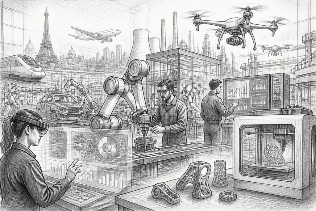 découvrez comment l'industrie 4.0 révolutionne les entreprises françaises grâce à des exemples concrets de transformation digitale et technologique dans divers secteurs.