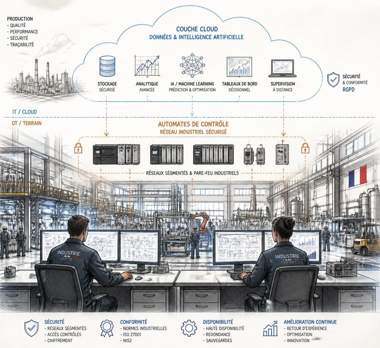 Transformation digitale industrielle : moderniser sans perturber la production 2 découvrez comment réussir la transformation digitale industrielle en modernisant vos processus tout en assurant une continuité de production optimale et sans perturbations.