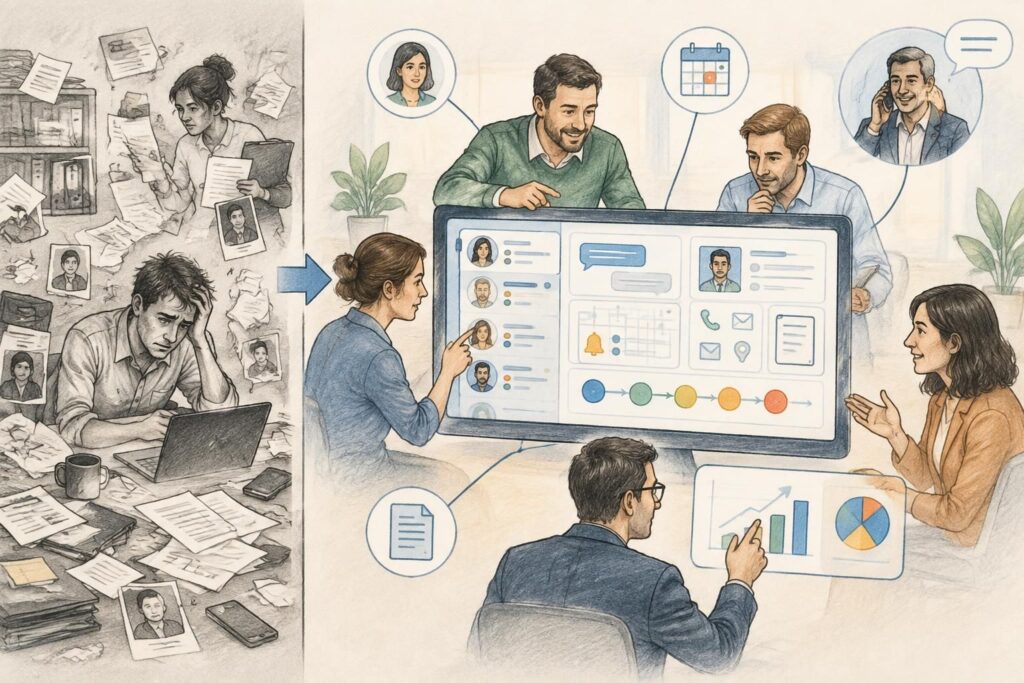 découvrez ce qu’est un crm et comment cet outil transforme le quotidien d’une équipe commerciale : suivi des prospects, organisation et performance.