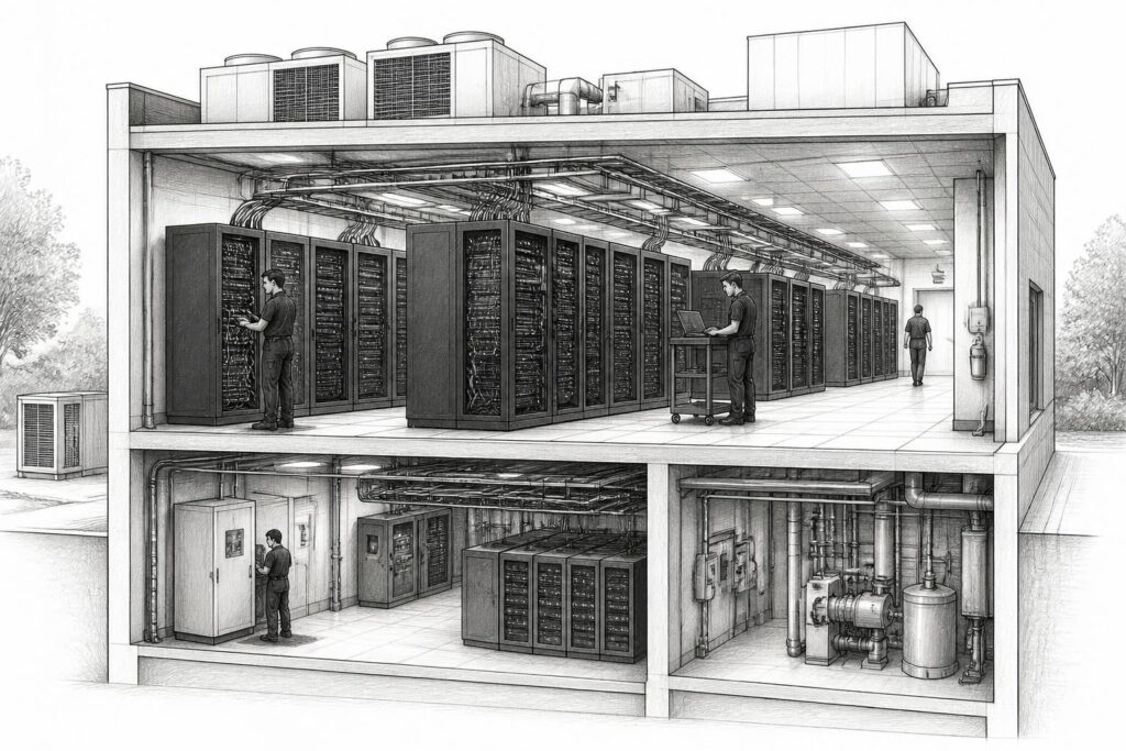 découvrez ce qu'est un datacenter et comment il fonctionne, expliqué simplement et sans schémas compliqués pour une meilleure compréhension.