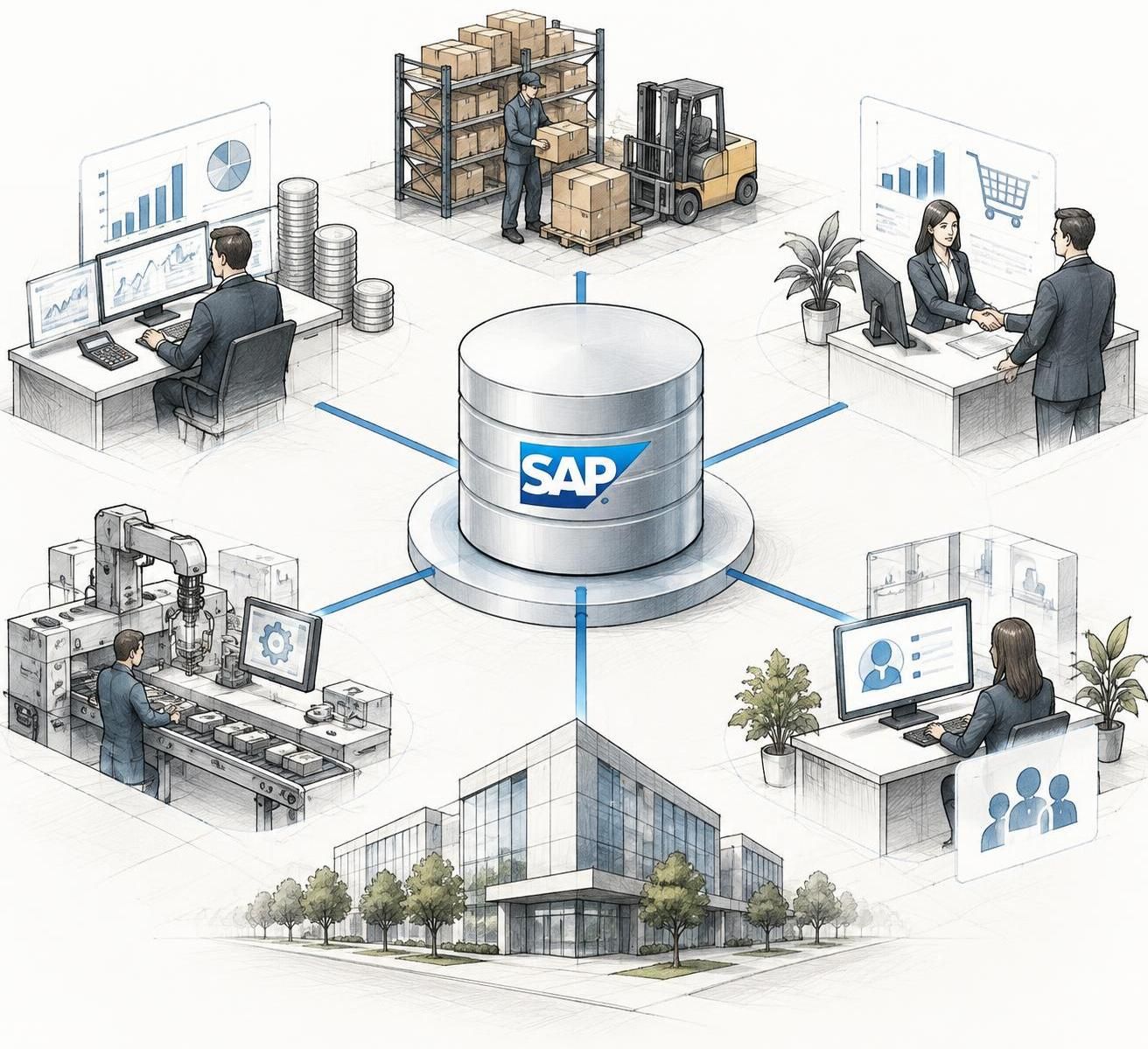 Logiciel ERP SAP : ce que ça couvre, ce que ça coûte, pour qui c'est surdimensionné 2 découvrez ce que couvre sap erp, les coûts à prévoir et les entreprises pour lesquelles cette solution peut être surdimensionnée.
