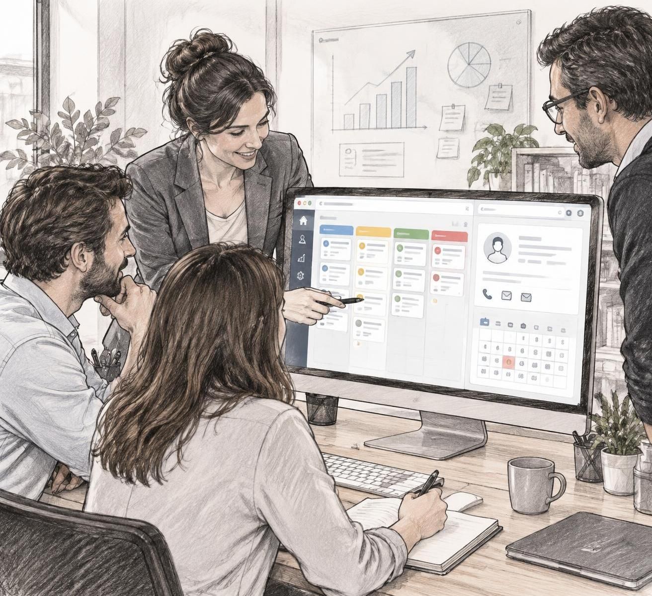 Outil CRM : comment choisir celui que vos commerciaux utiliseront vraiment 2 découvrez comment choisir un outil crm adapté à vos commerciaux, facile à adopter et pensé pour simplifier leur quotidien.