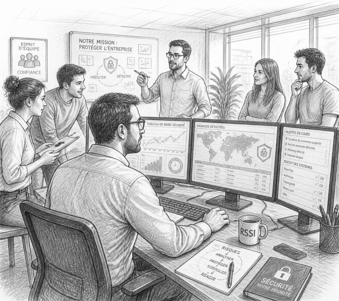 RSSI en informatique : rÎle, missions et quand une PME en a besoin 2 découvrez le rÎle et les missions du rssi en informatique, et comprenez quand une pme doit en recruter un pour assurer la sécurité de ses systÚmes d'information.