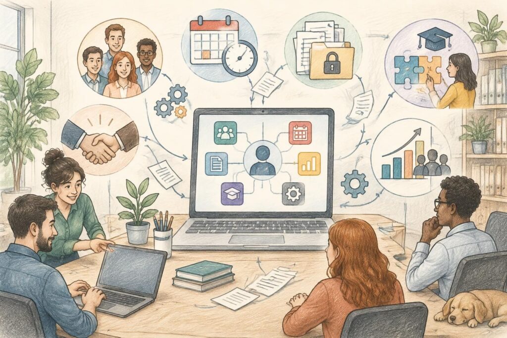 découvrez ce qu’est un sirh, ses principaux modules et les tâches rh qu’il automatise pour simplifier la gestion des ressources humaines.