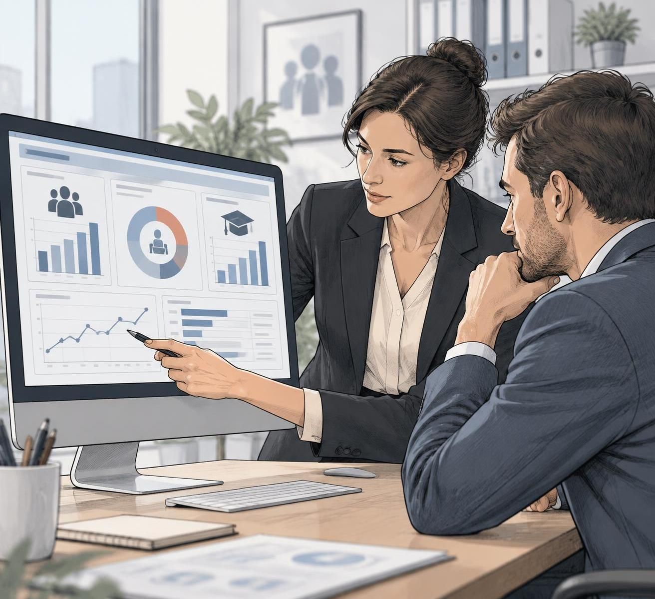 Tableau de bord ressources humaines : construire un vrai outil de décision 2 découvrez comment construire un tableau de bord rh efficace pour suivre les indicateurs clés, éclairer vos décisions et piloter votre stratégie ressources humaines.